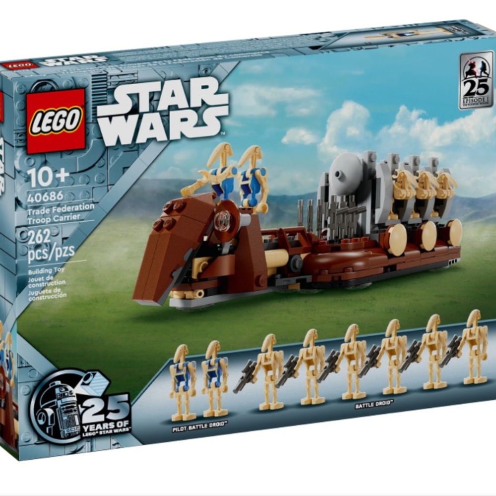 LEGO Star Wars Trade Federation Troop Carrier - Brown